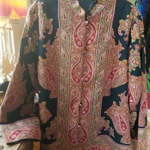 Naturae Wool Embroidered Jacket